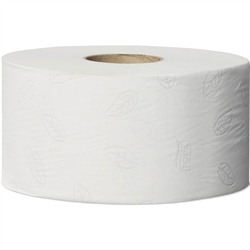 Tork T2 Advanced jumbo toiletpapir lille genbrug 2-lags