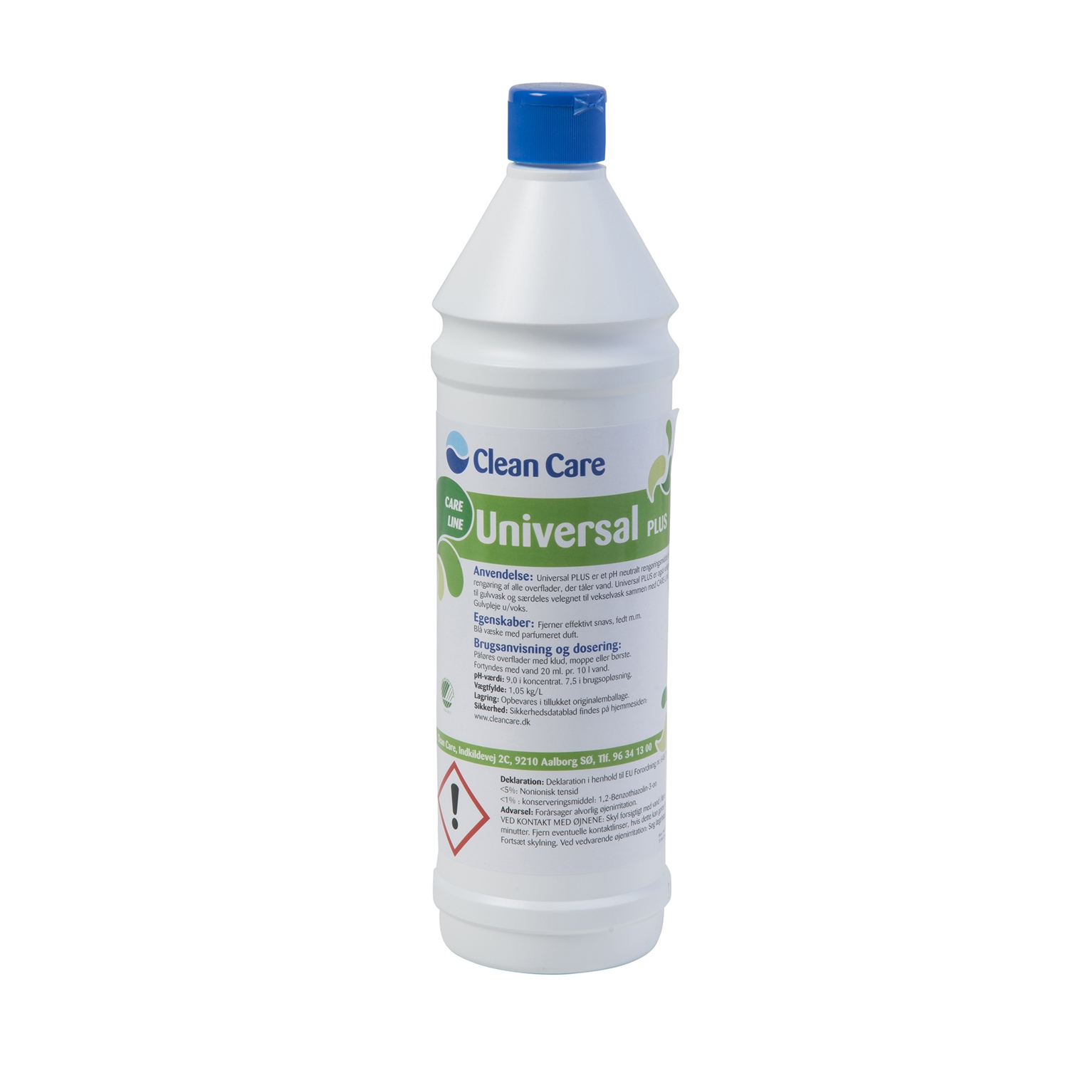Uforglemmelig beviser komponent Svanemærket alkalisk universalrengøringsmiddel - Universal PLUS