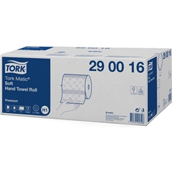 Tork H1 Matic Premium soft Håndrulle i kasse med 6 ruller