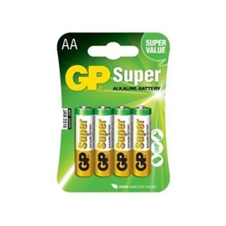 Batterier AA til dispenser 4pak