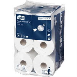 Tork T9 SmartOne mini Advanced toiletpapir 2 lags 12 rl.