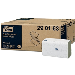 Tork H3 Soft Advanced 2 lags 3750 ark i kasse