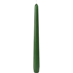 mørkegrønne antiklys / stearinlys 25 cm