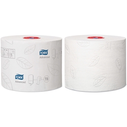 Tork T6 Advanced Compact Toiletpapir nypapir 2-lags