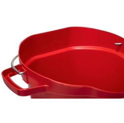 Spand 20 ltr. Rød Vikan ovenfra