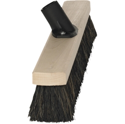 Vikan fejekost træ 62 cm blød med gevind siden