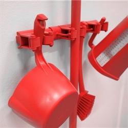 Vægophængssystem 42 cm rød