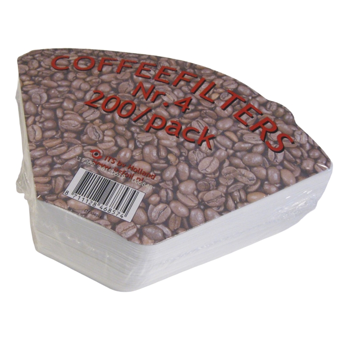 Kaffefilter 1x4 2400 stk.