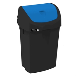 Affaldsbeholder Nordic Recycle 25 ltr. Blå låg