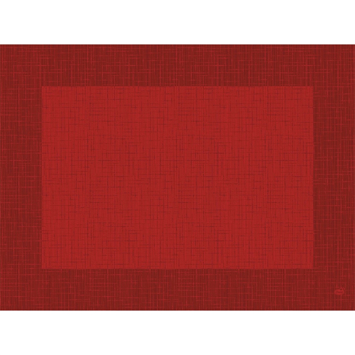 Dunicel dækkeserviet 30x40 cm. Rød
