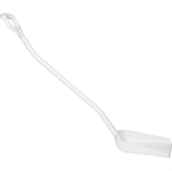 Ergonomisk skovl 1280 mm hvid siden