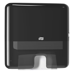 Dispenser Håndklædeark Tork Xpress Multifold H2 Mini Plast Sort siden