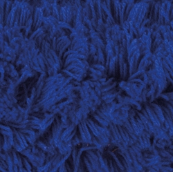 Acrylmoppe 60 cm. Blå acryl tråde