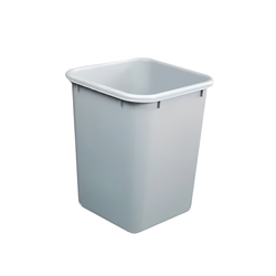 Papirkurv grå 15 ltr.