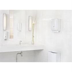 Katrin Metal Dispenser Hvid toilet