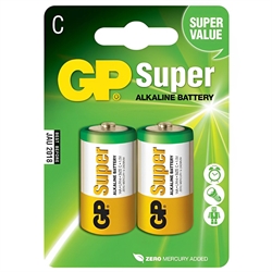 Batterier C til dispenser 2pak