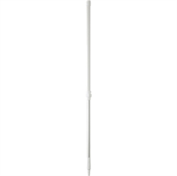 Vikan Teleskopskaft aluminium Hvid 130-181 cm