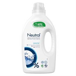 Neutral White flydende tøjvask uden parfume/blegemiddel 1250 ml.