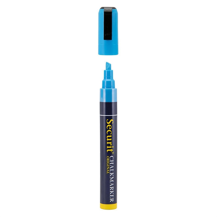 Securit kridtmarker 2-6 mm blå