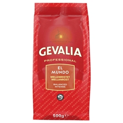 Gevalia El Mundo Mellemristet kaffe 500 gram