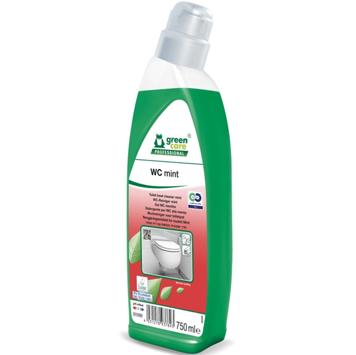 Toiletrens WC Mint Sur med Parfume 750 ml.