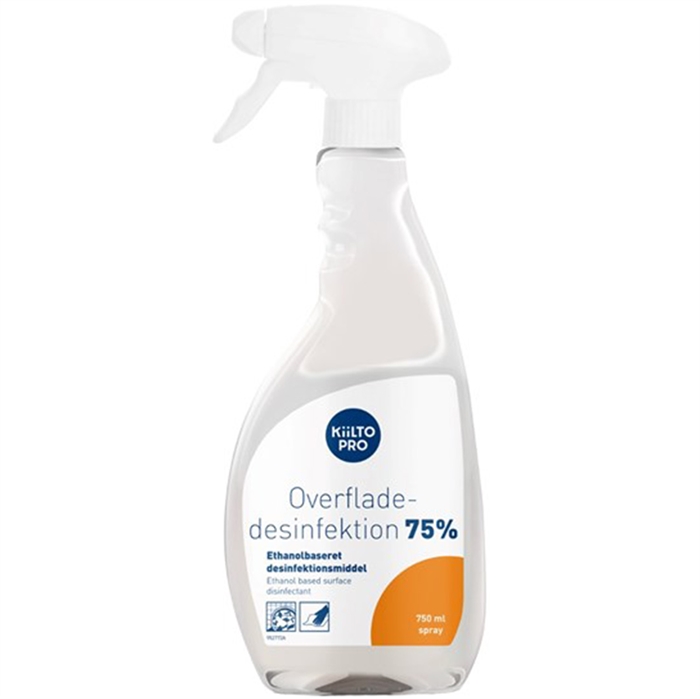 Desinfektionsspray til overflader 750 ml