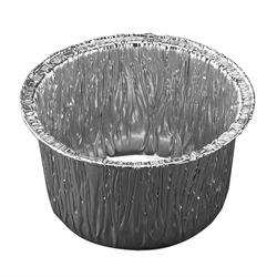 Alubakke 150 ml Ø80x44 mm Rund