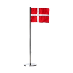 Bordflag Zone Ø9x40 cm Rustfri Stål Blank