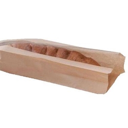 Rudepose franskbrød stor 140/70x450 mm 40 gr brun