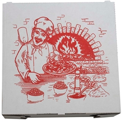 Pizzaæske 29x29x9 cm UFO med Logo Buon Appetito 100 stk.