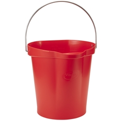 Spand 12 ltr. Rød Vikan 