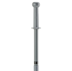 Teleskopskaft 57.5-139 cm med kliksystem gevind