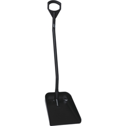 Ergonomisk skovl 380x340x90 mm 1310 mm Sort