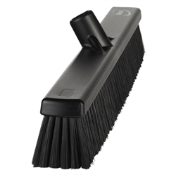 Fejekost plast 61 cm sort
