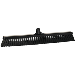 Fejekost plast 61 cm sort