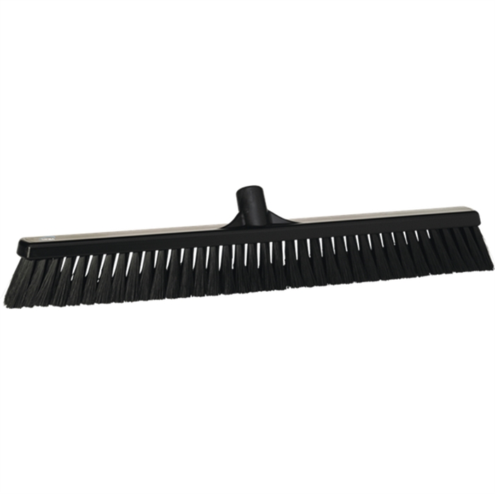 Fejekost plast 61 cm sort