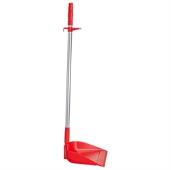 Fejebakke m/langt skaft 33 cm rød