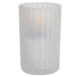 Stage til olielampeModel Stripe Frostet