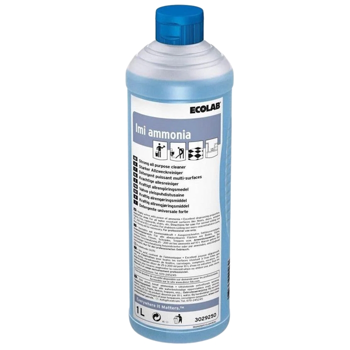 Ecolab Imi Ammonia Universalrengøring med Farve/parfume 12x1 ltr.