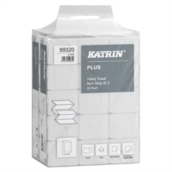 Katrin Plus Z-fold 2-lags 2400 ark sæk