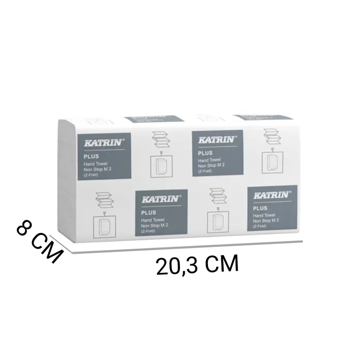 Katrin Plus Z-fold 2-lags 2400 ark
