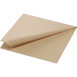 Serviet Natural Brown 33 x 32 cm 1-lags 4500 stk.