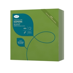 Serviet Leaf Green 40 x 40 cm 360 stk. pakke