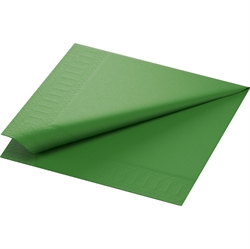 Serviet Leaf Grøn 40x40 cm 3 lags 1000 stk.